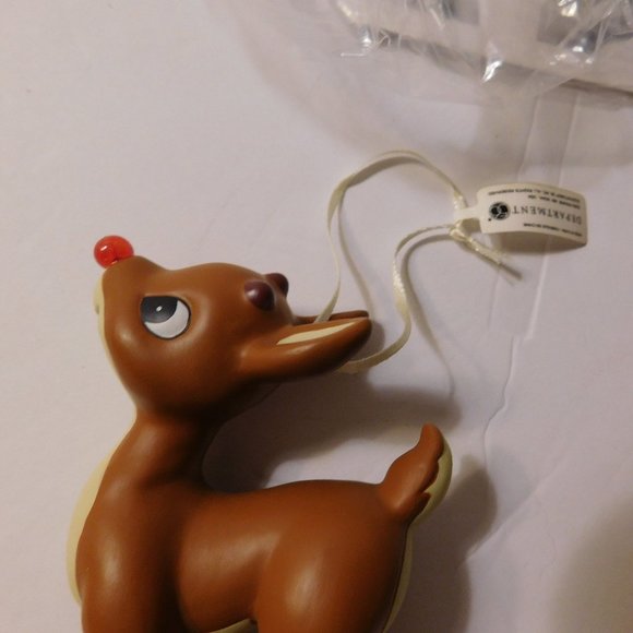 Snowbabies Rudolph The Red Nosed Reindeer Guest Collection Ornament Dept 56 - Picture 10 of 13